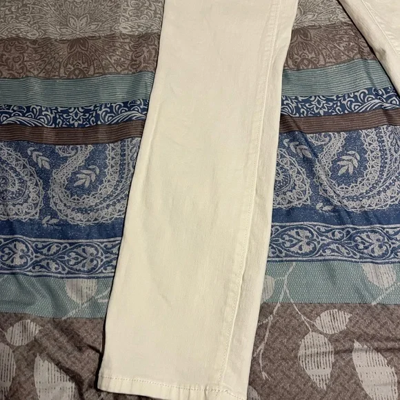 Lilly Pulitzer Women’s White Jeans Size 4 - Picture 2 of 11